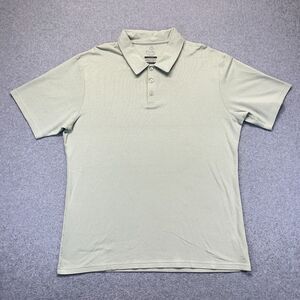 Swannies Polo Shirt Men’s 2XL Green Short Sleeve Performance Blend Embroidered